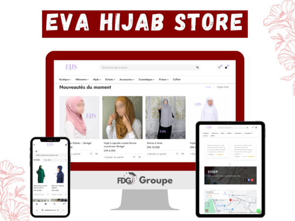 Eva Hijab Store – Boutique E-commerce