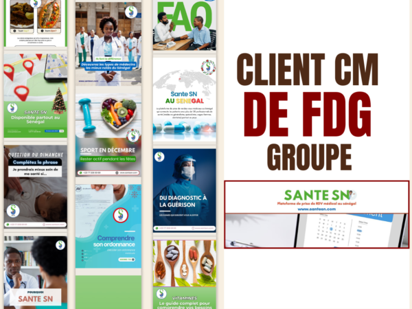 Santé SN -Gestion de FaceBook
