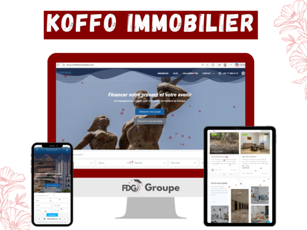 Site Koffo Immobilier
